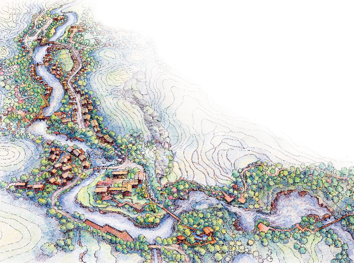 文山三腊瀑布景区景观规划设计